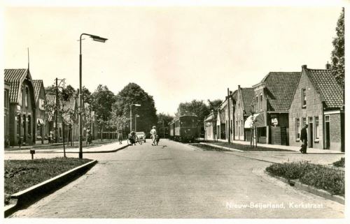 Nieuw-Beijerland Kerkstraat omstreeks 1960